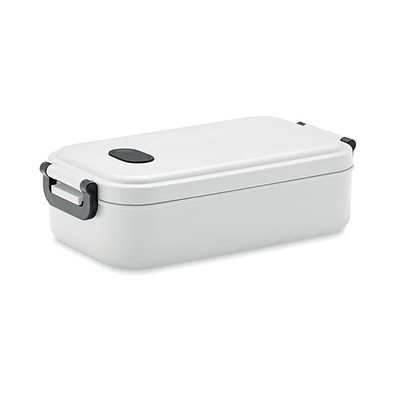 Lunchbox recyceltes PP 800 ml INDUS, Weiß