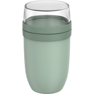 Lunchpot Ellipse XL 750 ml + 300 ml nordic sage, nordic sage