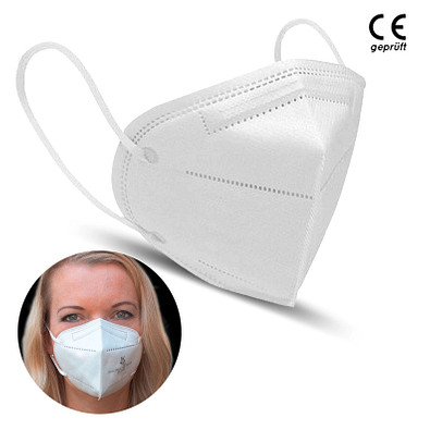MagMask FFP2 NR Maske, einzeln, weiß MagMask FFP2 NR Maske, einzeln, weiß