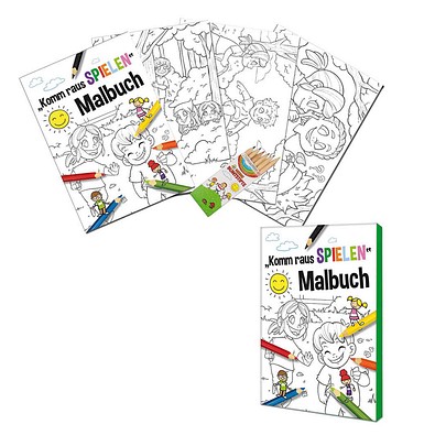 Malset A6, Standard, komm-raus-spielen, ohne Druck