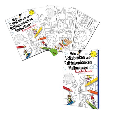 Malset A6, Standard, Volksbanken&Raiffeisenbanken, ohne Druck