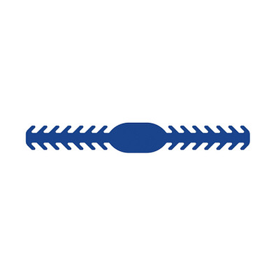 Maskenhalterung Comfort, large, standard-blau PP