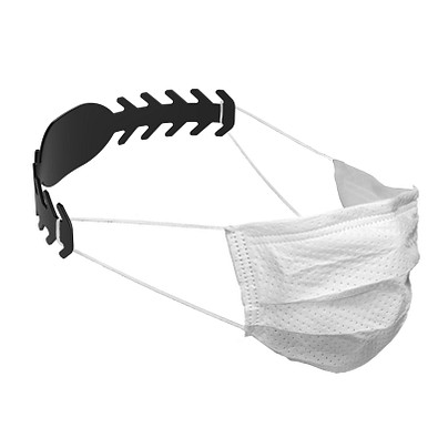 Maskenhalterung Comfort, schwarz