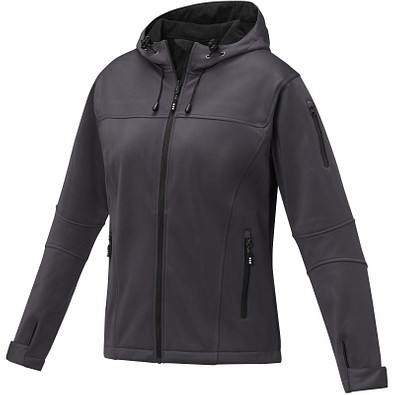 Match Softshelljacke für Damen, storm grey, XS