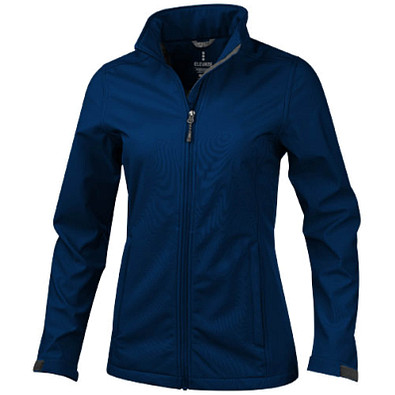 ELEVATE Damen Softshell Jacke Maxson, dunkelblau, S