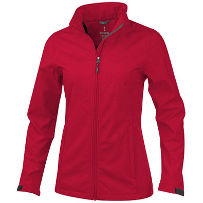 ELEVATE Damen Softshell Jacke Maxson, rot, XS