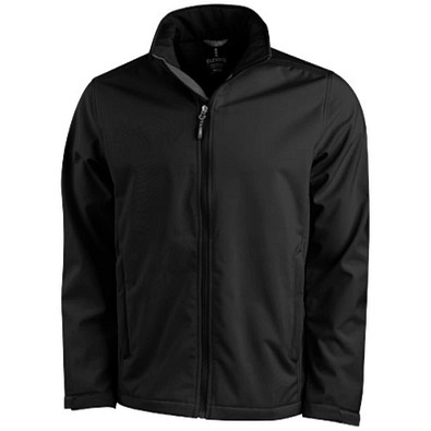 ELEVATE Herren Softshell Jacke Maxson, schwarz, XXL