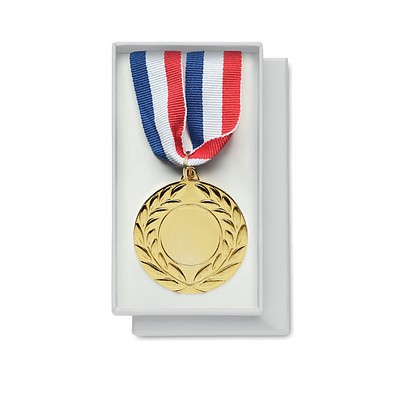 Medaille 5cm WINNER, Goldfarbend