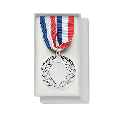 Medaille 5cm WINNER, Mattsilber