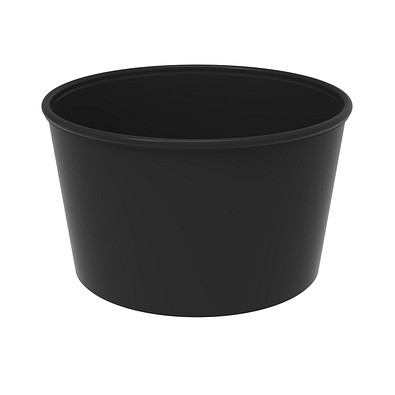 Mehrwegbecher ToGo, 460 ml, schlichtes schwarz