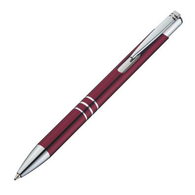 LANCE® Metall-Kugelschreiber Minsk metallic, burgund