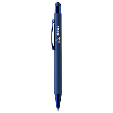 Metall-Touch-Kugelschreiber Peret, blau