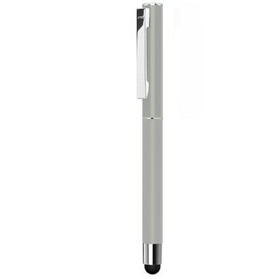 uma® Metall-Rollerball Straight, schwarze Mine, grau