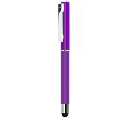 uma® Metall-Rollerball Straight, schwarze Mine, lila uma® Metall-Rollerball Straight, schwarze Mine, lila