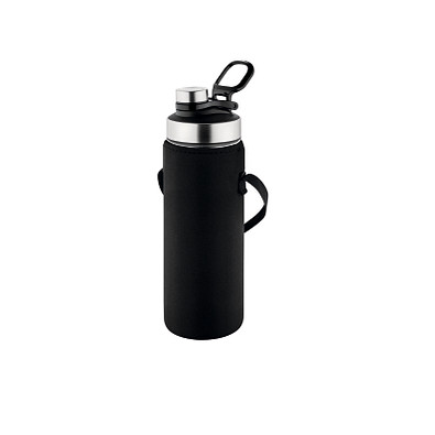 METMAXX® Glas-Thermoflasche 1,0 l inkl. Thermohülle
