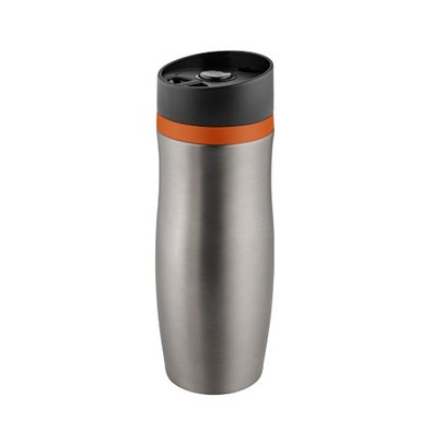 Metmaxx®Thermobecher CremaExtensaProtect titan/Ring, orange