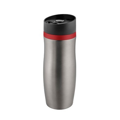 Metmaxx®Thermobecher CremaExtensaProtect titan/Ring, rot