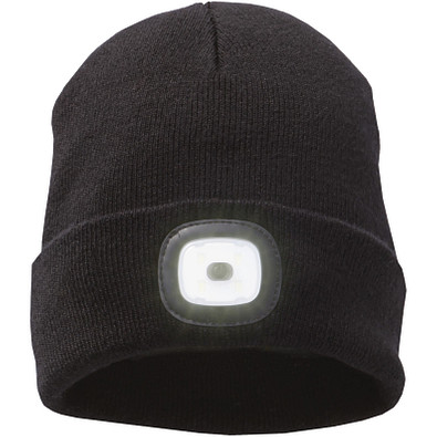 ELEVATE Unisex Mütze Mighty Beanie mit LED, schwarz