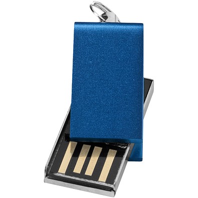 Mini Rotate USB-Stick, blau, 16GB