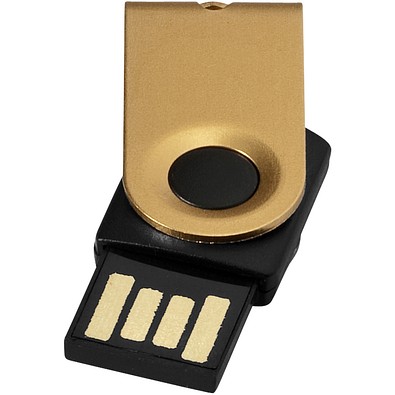 Mini USB-Stick, gold, 1GB