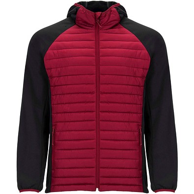 Minsk Hybrid Thermojacke Unisex, rot, S