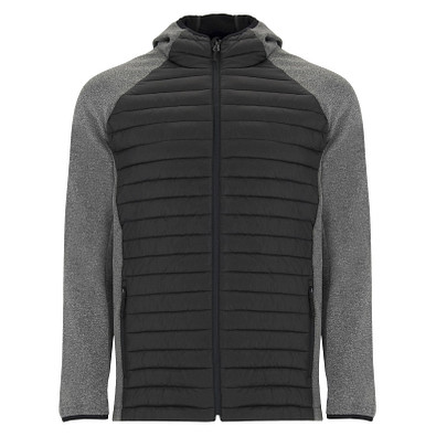 Minsk Hybrid Thermojacke Unisex, schwarz, L