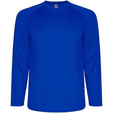 Montecarlo Langarm Sport-Shirt für Männer, blau, L