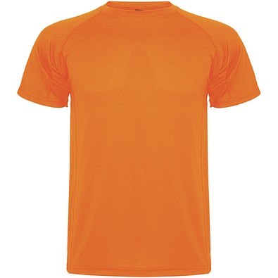 Montecarlo Sport T-Shirt für Herren, Fluor Orange, L