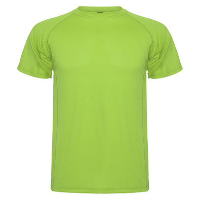 Montecarlo Sport T-Shirt für Kinder, Lime / Green Lime, 8