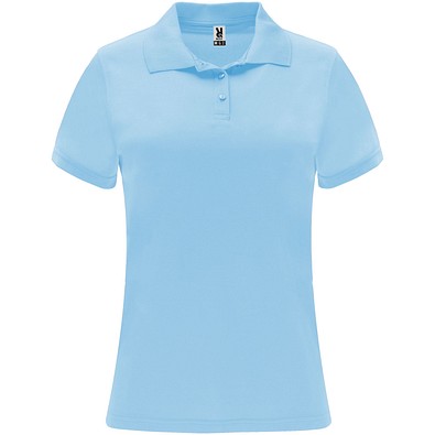 Monzha Sport Poloshirt für Damen, himmelblau, S