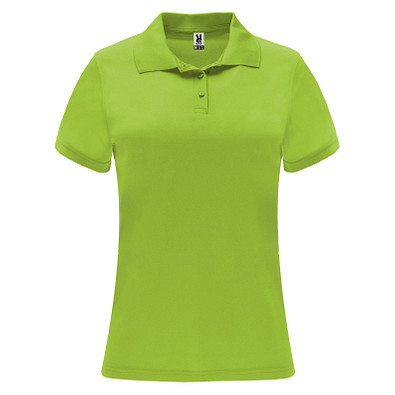 Monzha Sport Poloshirt für Damen, Lime / Green Lime, S