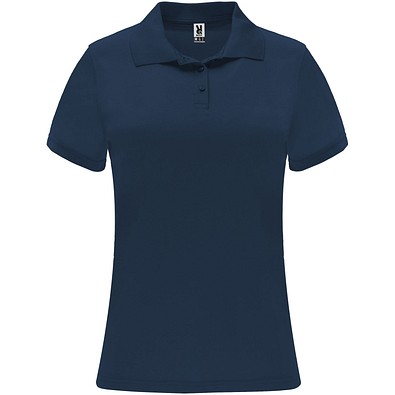 Monzha Sport Poloshirt für Damen, Navy Blue, S