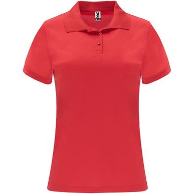 Monzha Sport Poloshirt für Damen, rot, S