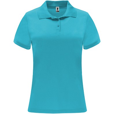 Monzha Sport Poloshirt für Damen, türkis, S