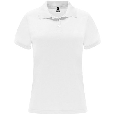 Monzha Sport Poloshirt für Damen, weiss, 2XL