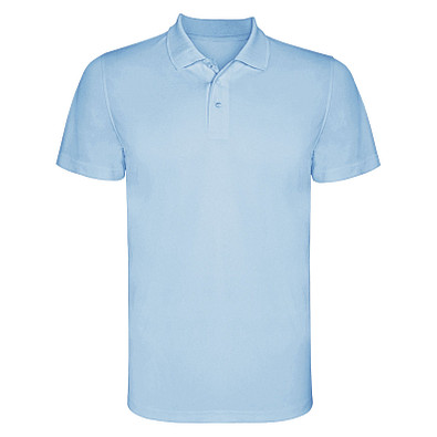 Monzha Sport Poloshirt für Herren, himmelblau, L