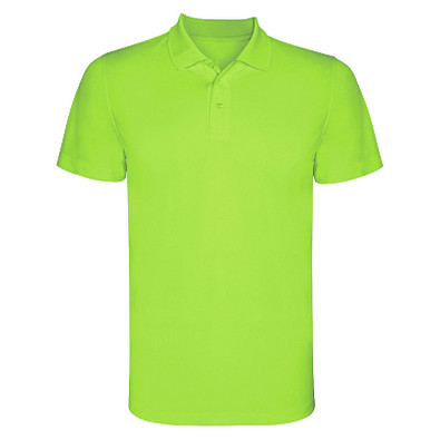 Monzha Sport Poloshirt für Herren, Lime / Green Lime, 3XL