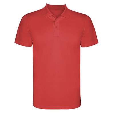 Monzha Sport Poloshirt für Herren, rot, XL
