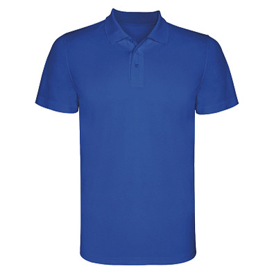 Monzha Sport Poloshirt für Herren, Royal, L