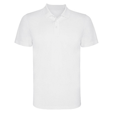 Monzha Sport Poloshirt für Herren, weiss, XL
