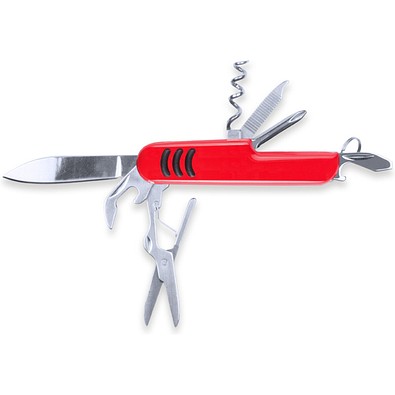 Multifunktionstaschenmesser Shakon, rot