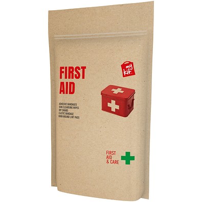 MyKit Erste-Hilfe Set in Papierhülle, Kraftpapier