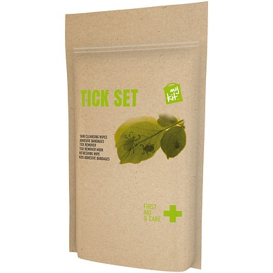 MyKit Zecken Set in Papierhülle, Kraftpapier