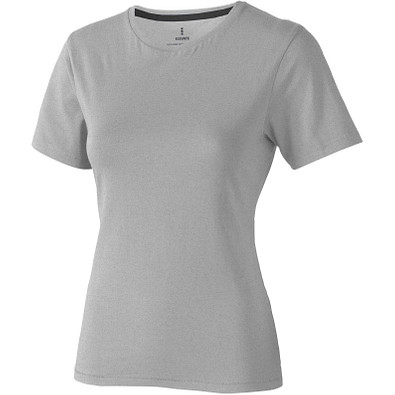 ELEVATE Damen T-Shirt Nanaimo, grau meliert, M
