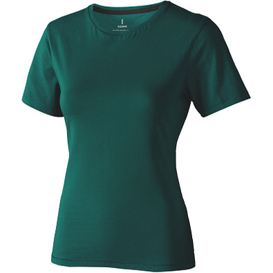 ELEVATE Damen T-Shirt Nanaimo, waldgrün, XS