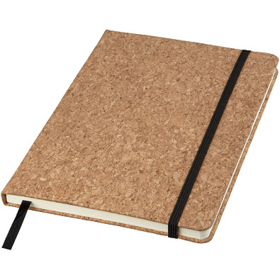 Napa A5 Notizbuch aus Kork, liniert, braun