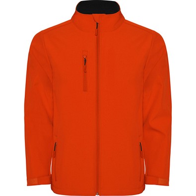 Softshell Jacke Nebraska, Herren, fire orange, M