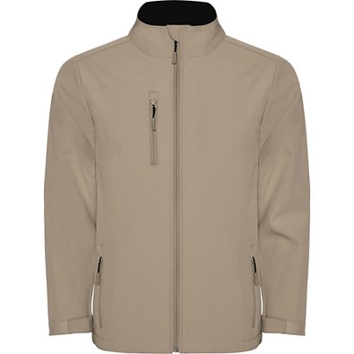 Softshell Jacke Nebraska, Herren, dark sand, XXL