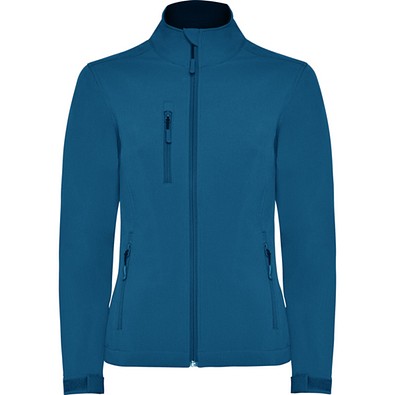 NEBRASKA WOMAN Softshell-Jacke, XXL, MOONLIGHT BLUE
