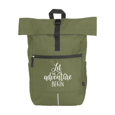Nolan Recycle RPET Rucksack, Olivgrün